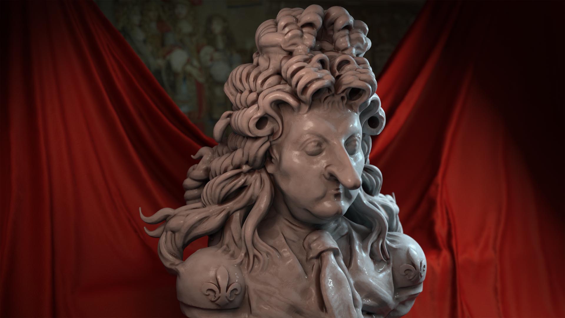 Louis XIV en 3D